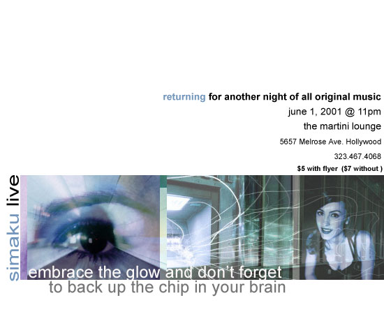 Concert flyer