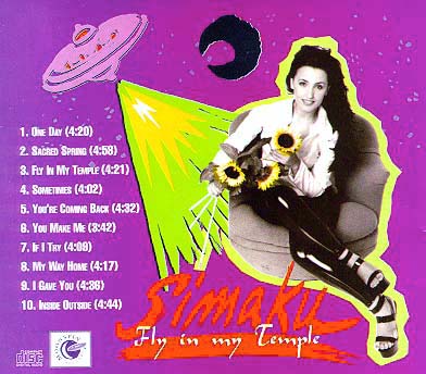Fly in My Temple CD back